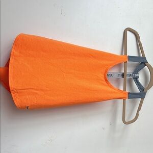 Orange Racerback Tank Top